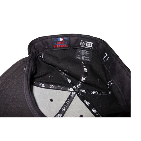 New Era 59Fift Detroit Tigers 7.5 Black Fitted Cap - Picture 7 of 7